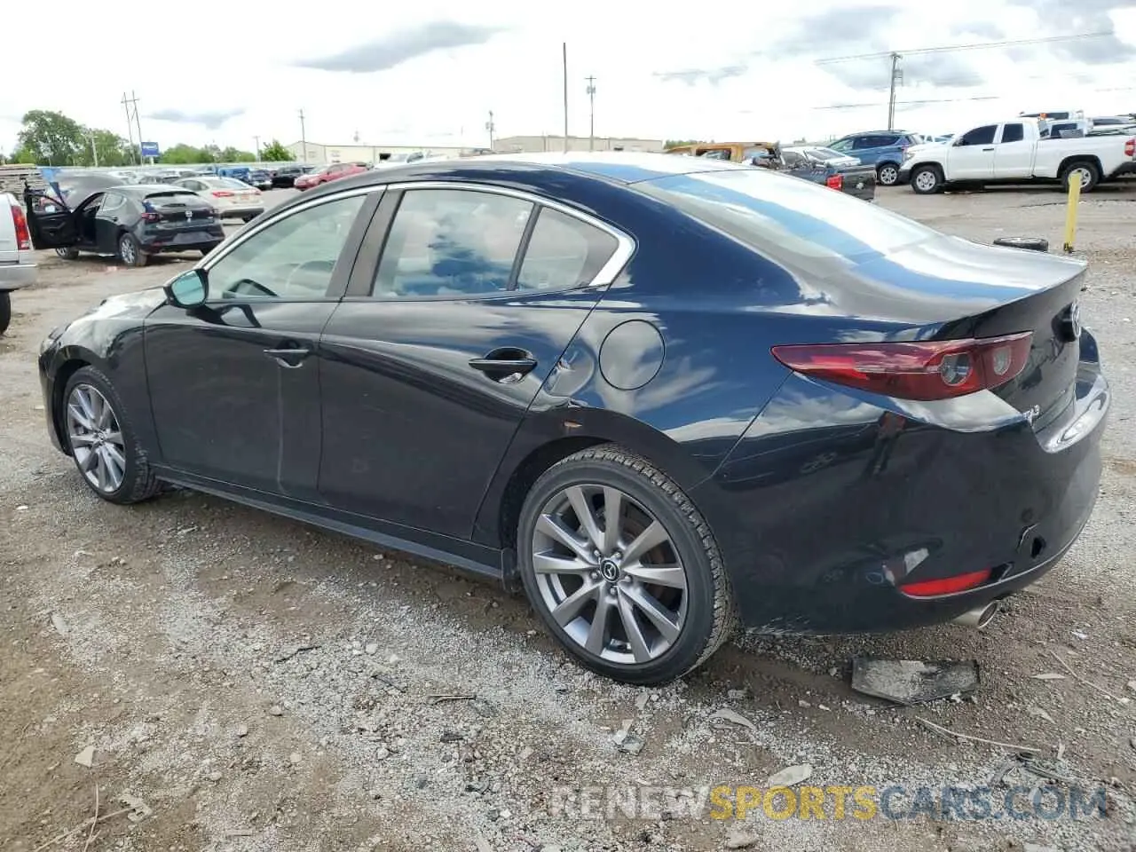 2 Photograph of a damaged car 3MZBPAAL7KM109734 MAZDA 3 2019