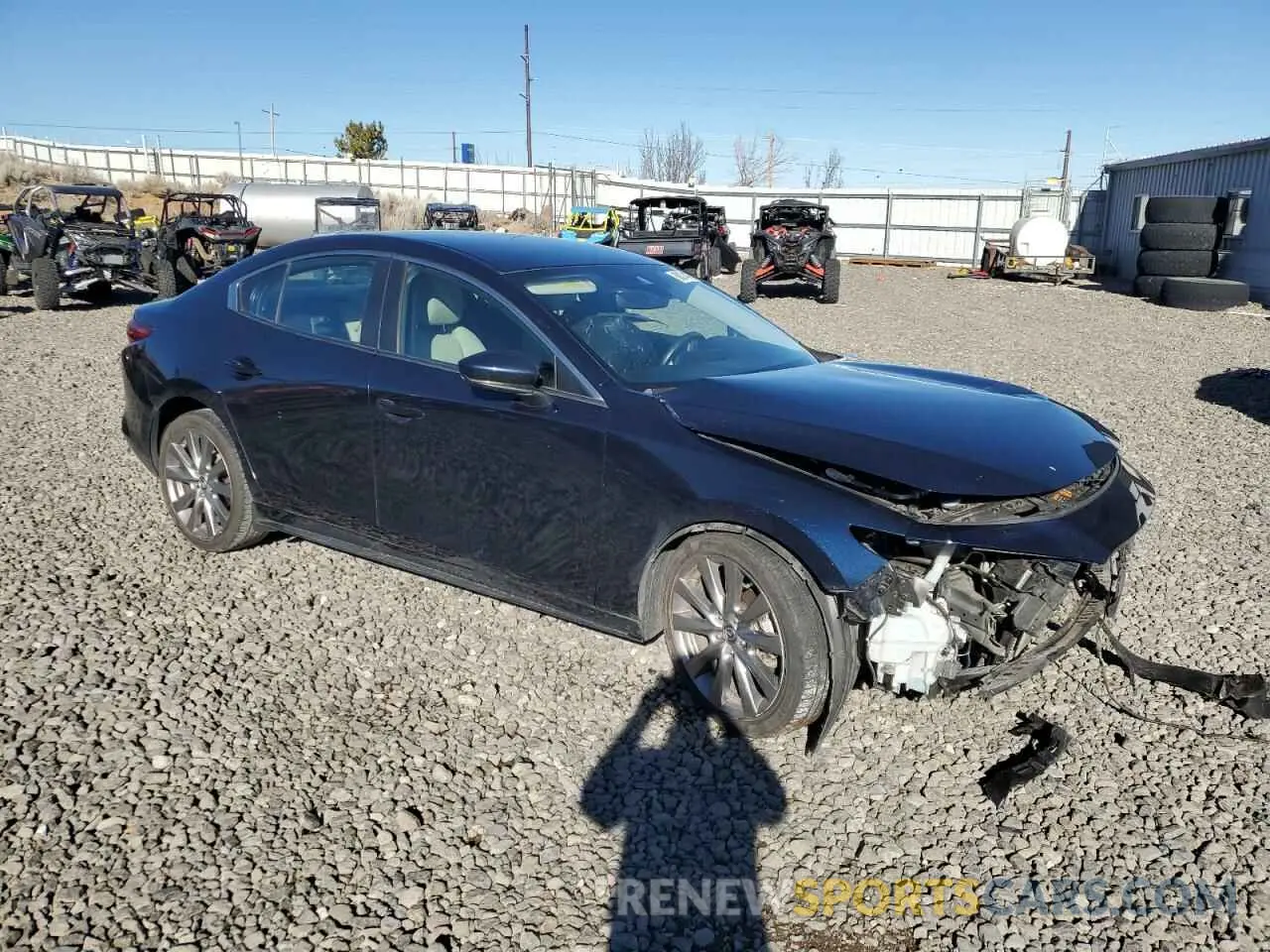 4 Photograph of a damaged car 3MZBPAALXKM111347 MAZDA 3 2019