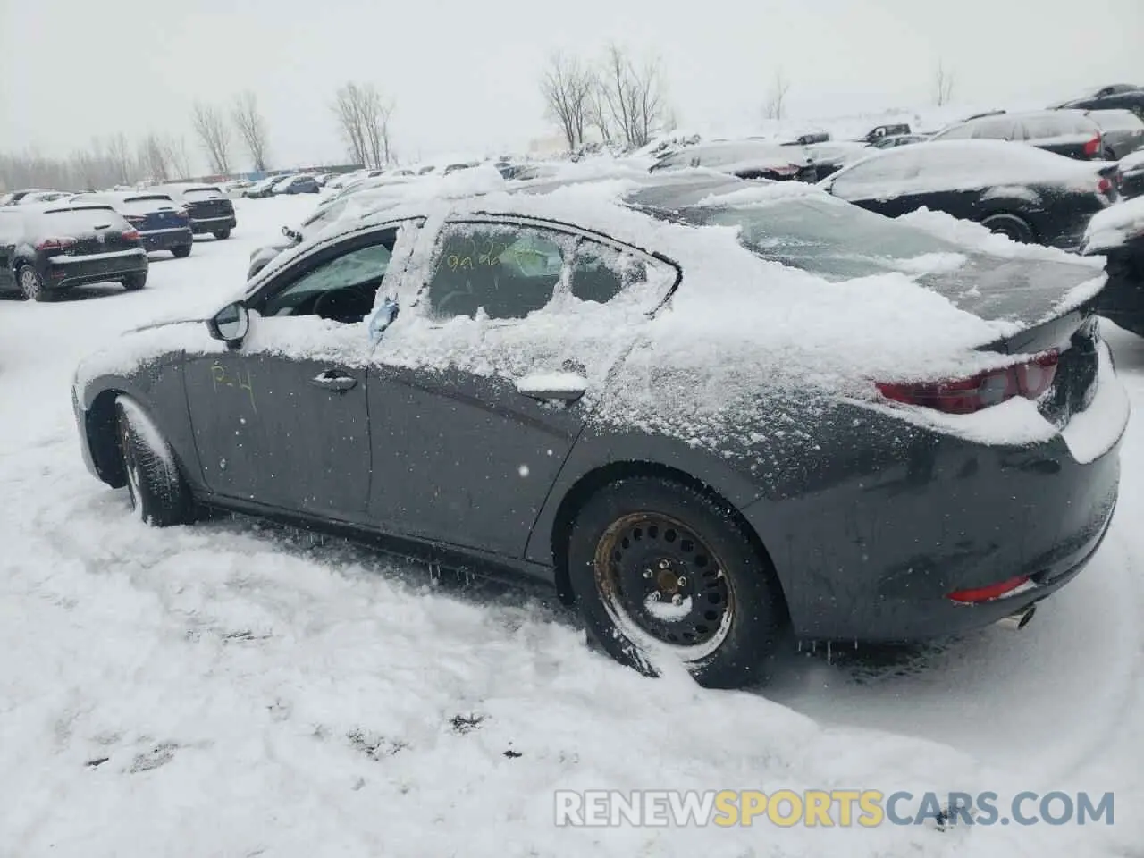 2 Photograph of a damaged car 3MZBPAB71KM103025 MAZDA 3 2019