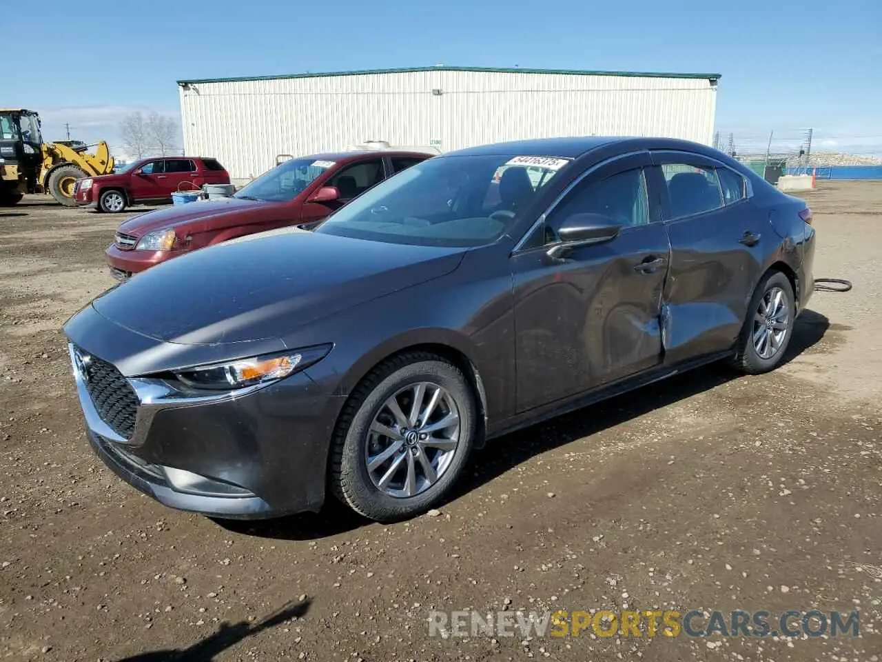 1 Photograph of a damaged car 3MZBPAB72KM102949 MAZDA 3 2019