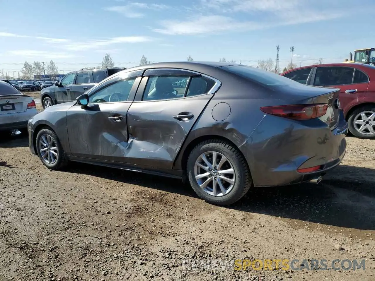 2 Photograph of a damaged car 3MZBPAB72KM102949 MAZDA 3 2019