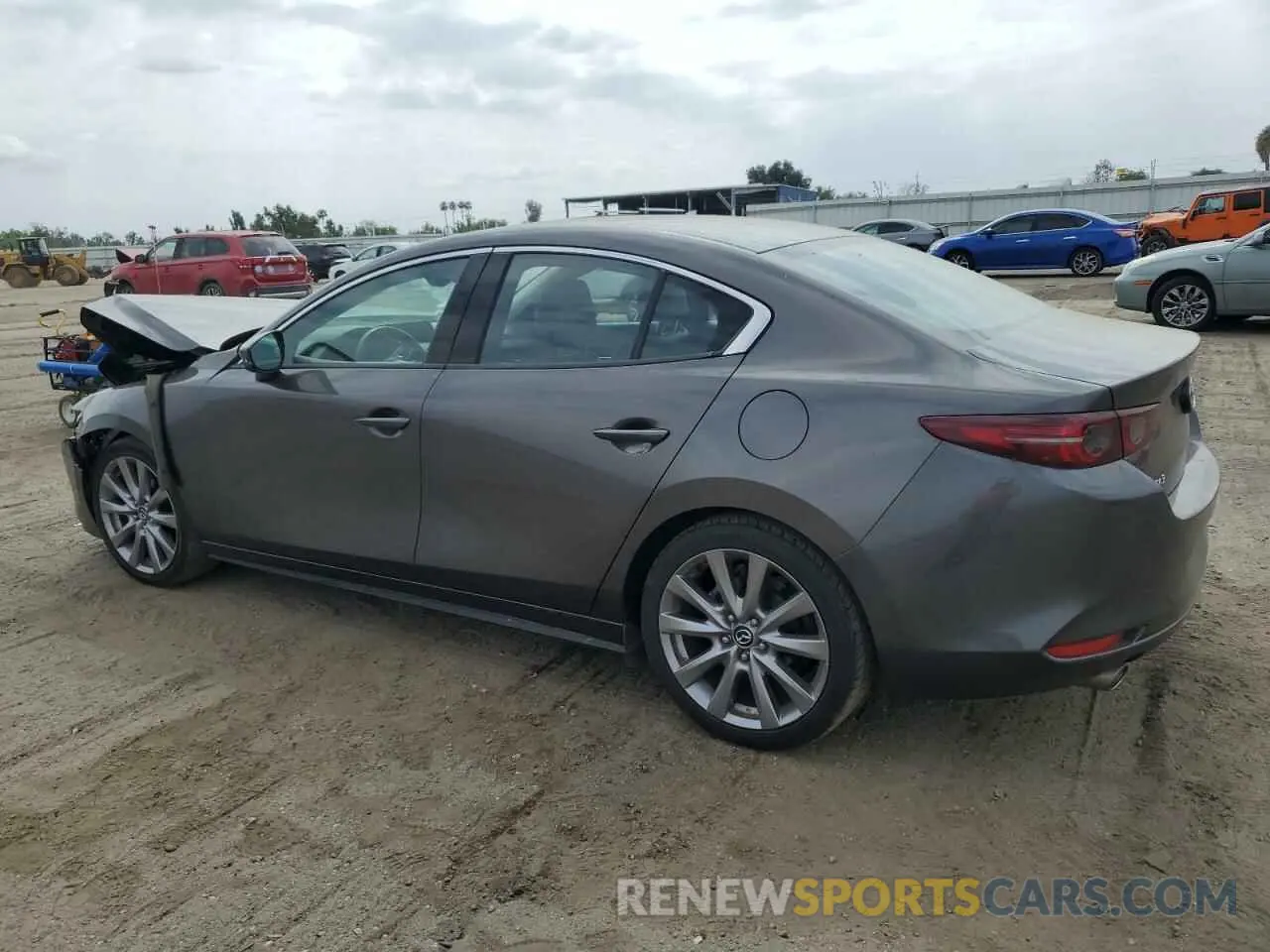 2 Photograph of a damaged car 3MZBPACM0KM100105 MAZDA 3 2019