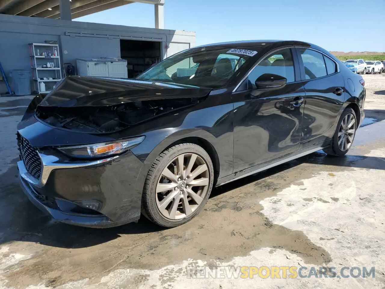 1 Photograph of a damaged car 3MZBPADL2KM108664 MAZDA 3 2019