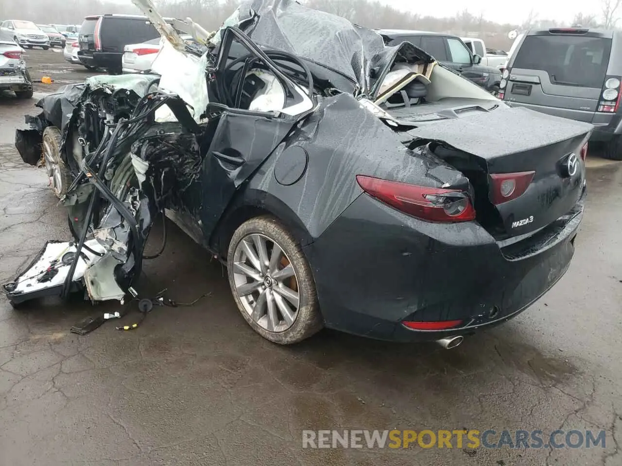 2 Photograph of a damaged car 3MZBPADL4KM113283 MAZDA 3 2019