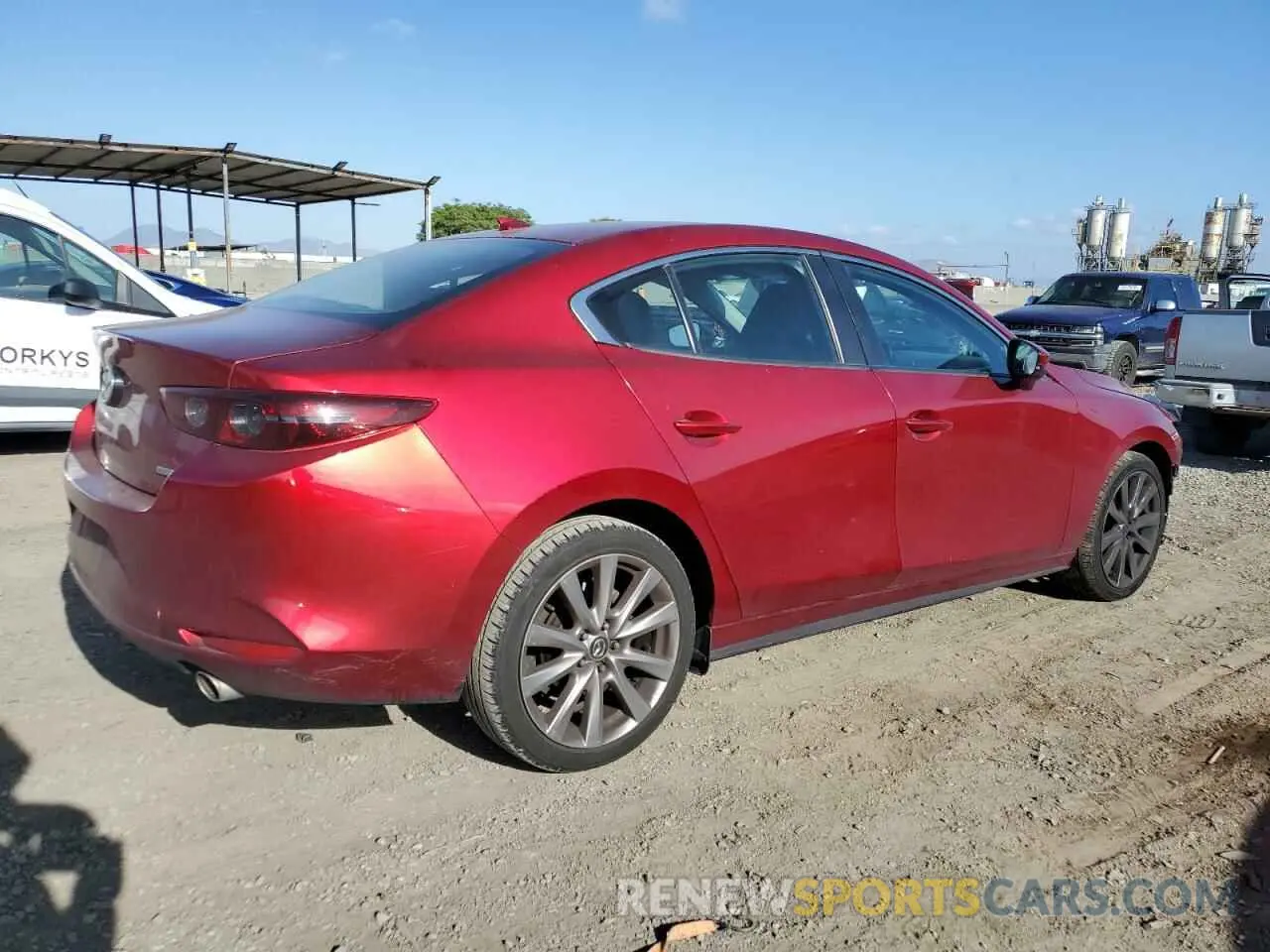 3 Photograph of a damaged car 3MZBPADL5KM112305 MAZDA 3 2019