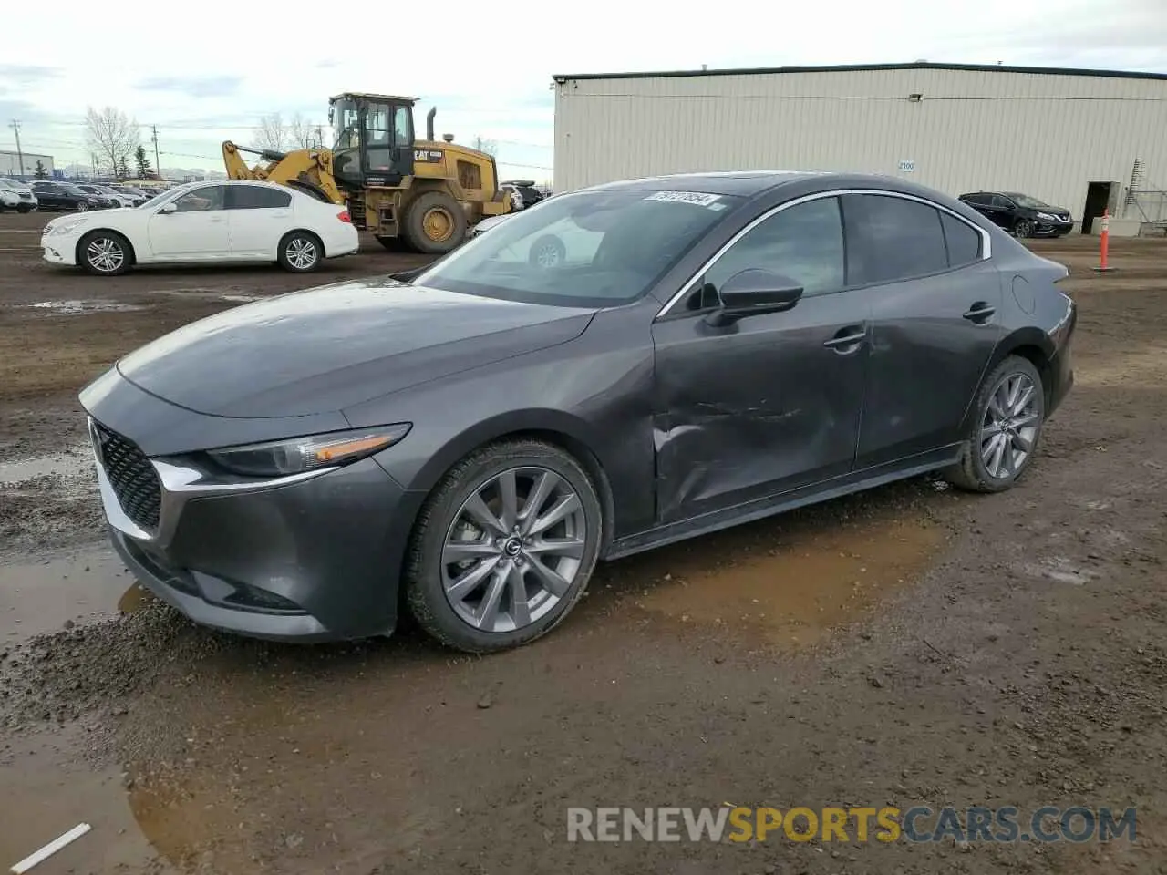 1 Photograph of a damaged car 3MZBPADM8KM103610 MAZDA 3 2019