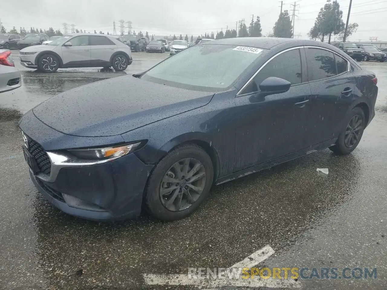 1 Photograph of a damaged car JM1BPABLXK1109368 MAZDA 3 2019
