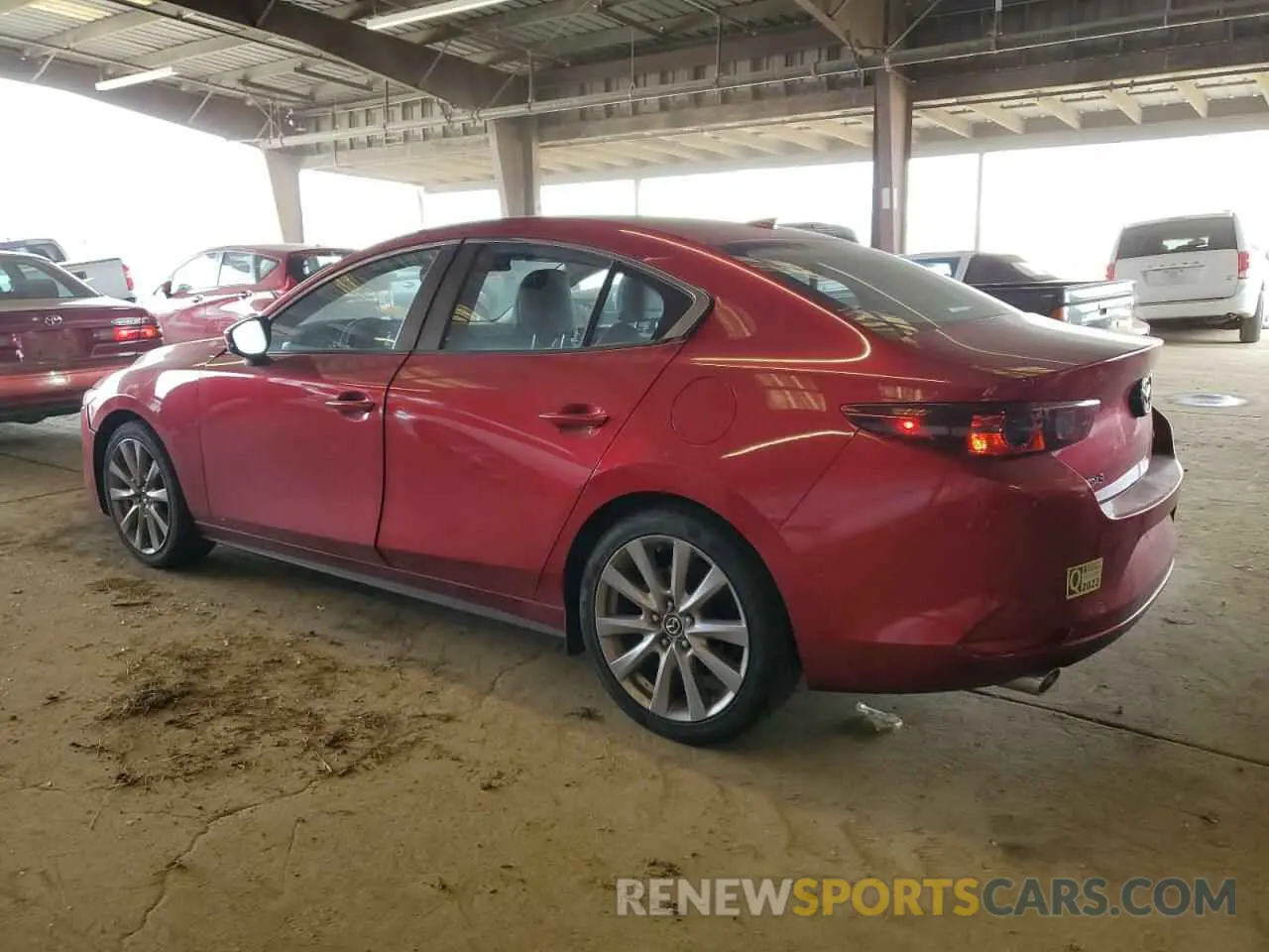 2 Photograph of a damaged car JM1BPADL8K1115313 MAZDA 3 2019