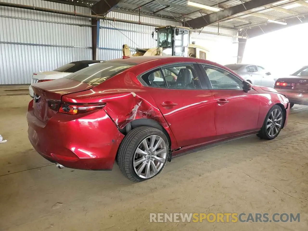 3 Photograph of a damaged car JM1BPADL8K1115313 MAZDA 3 2019