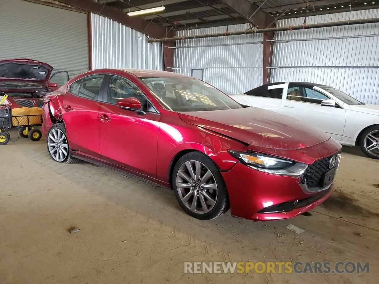 4 Photograph of a damaged car JM1BPADL8K1115313 MAZDA 3 2019