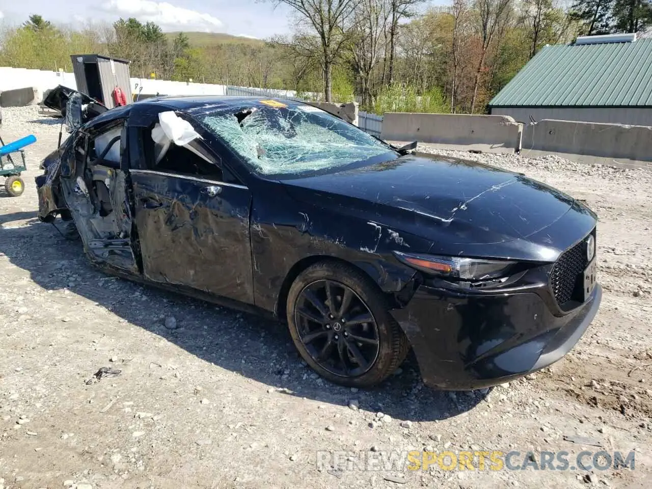 4 Photograph of a damaged car JM1BPANM8K1132684 MAZDA 3 2019