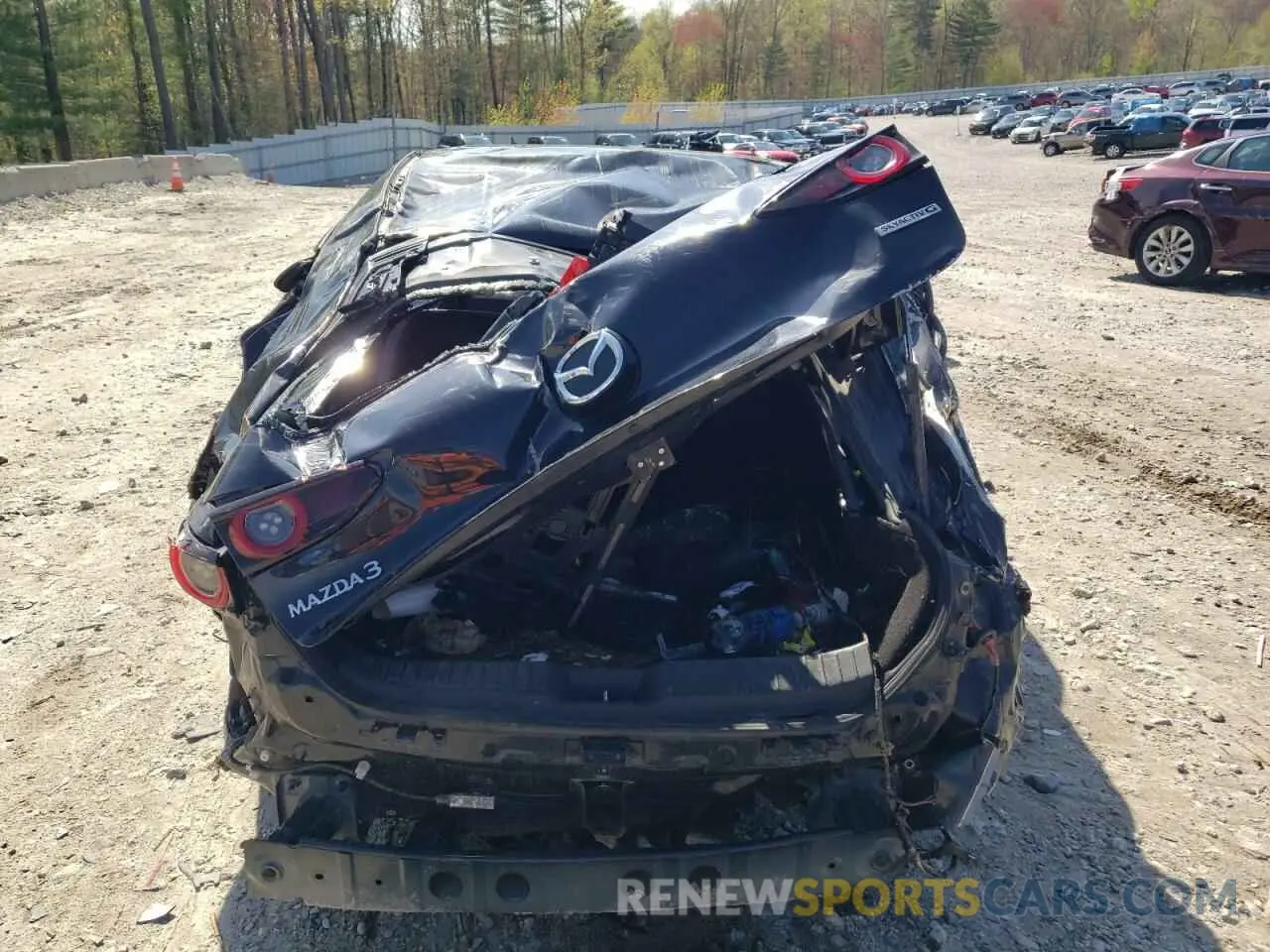 6 Photograph of a damaged car JM1BPANM8K1132684 MAZDA 3 2019