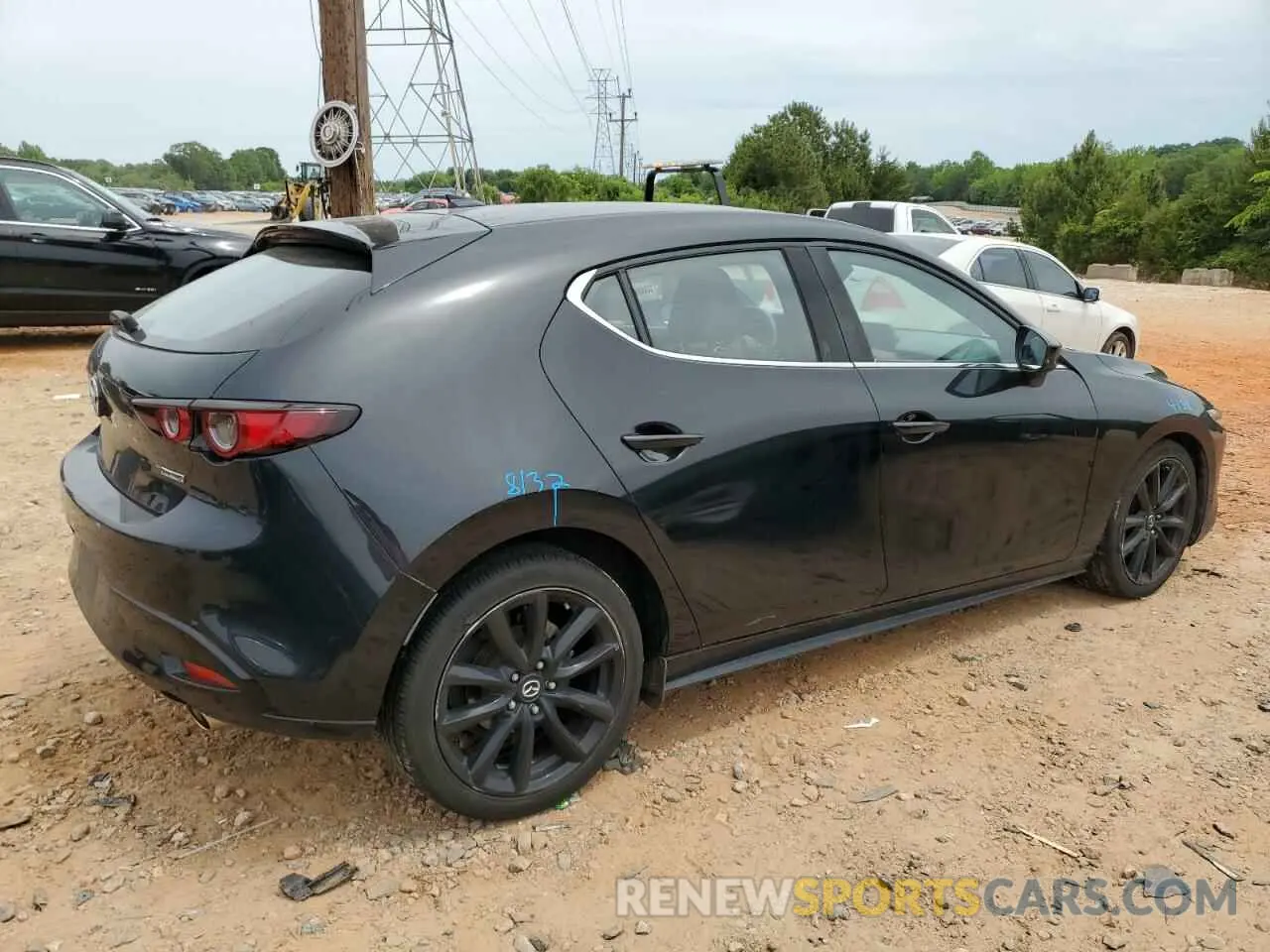 3 Photograph of a damaged car JM1BPANM8K1140994 MAZDA 3 2019