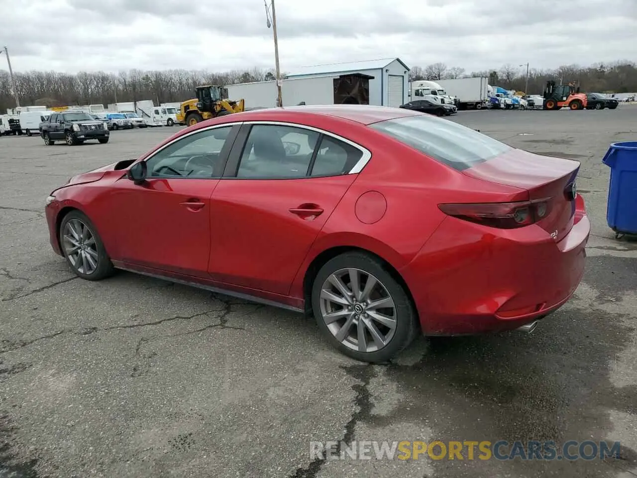 2 Photograph of a damaged car JM1BPBAM0K1120587 MAZDA 3 2019