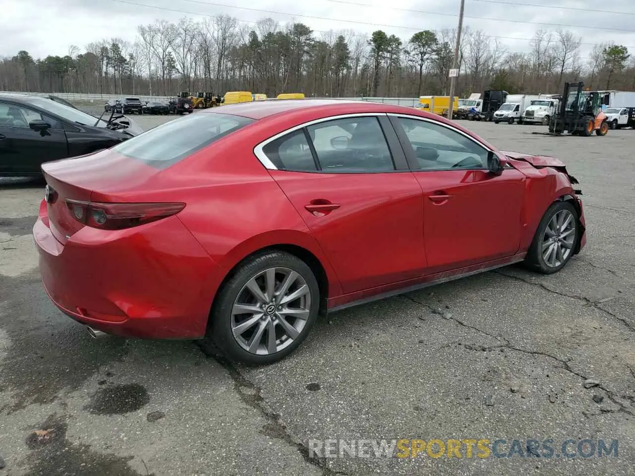 3 Photograph of a damaged car JM1BPBAM0K1120587 MAZDA 3 2019