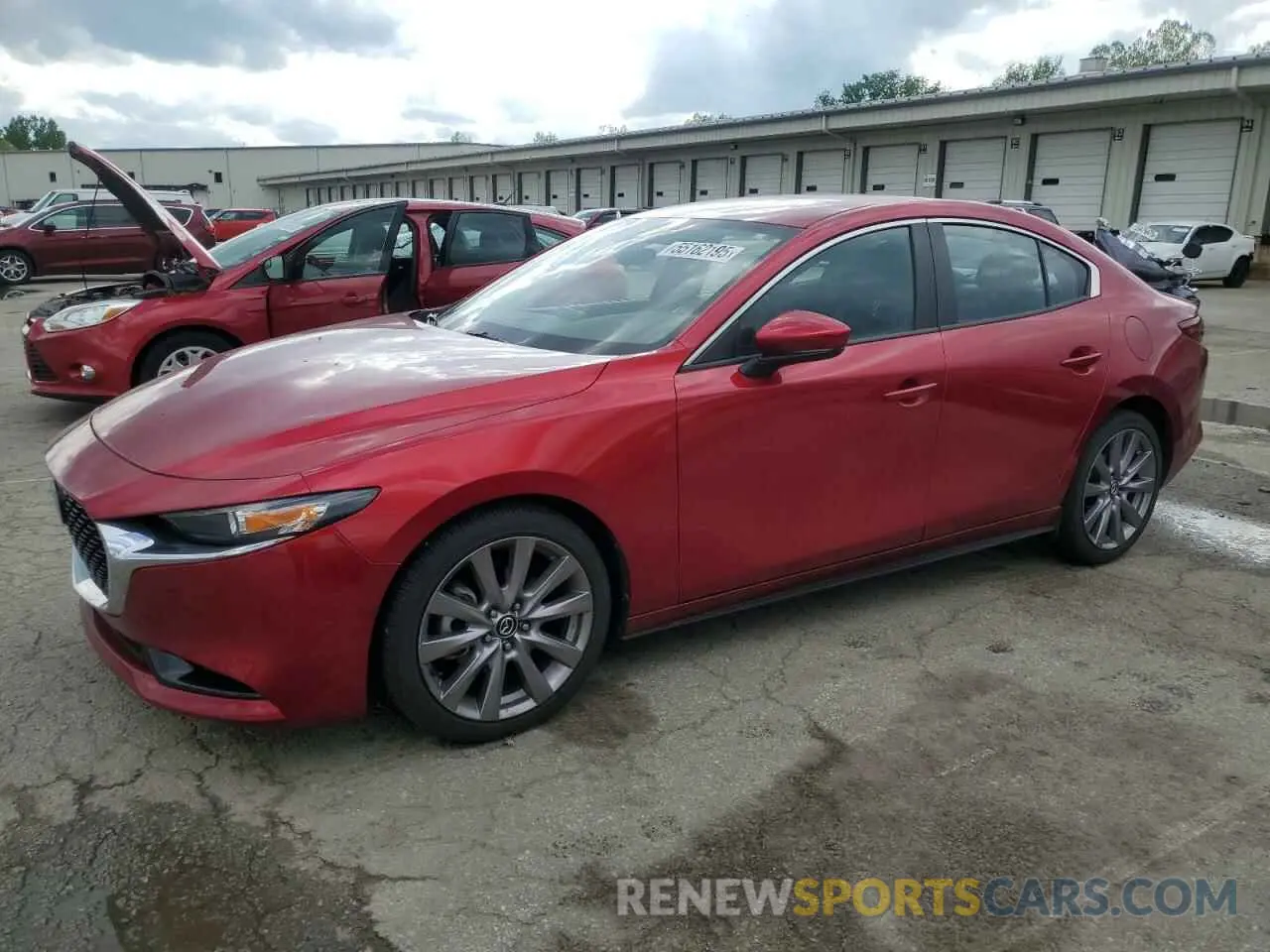 1 Photograph of a damaged car JM1BPBAM1K1118251 MAZDA 3 2019