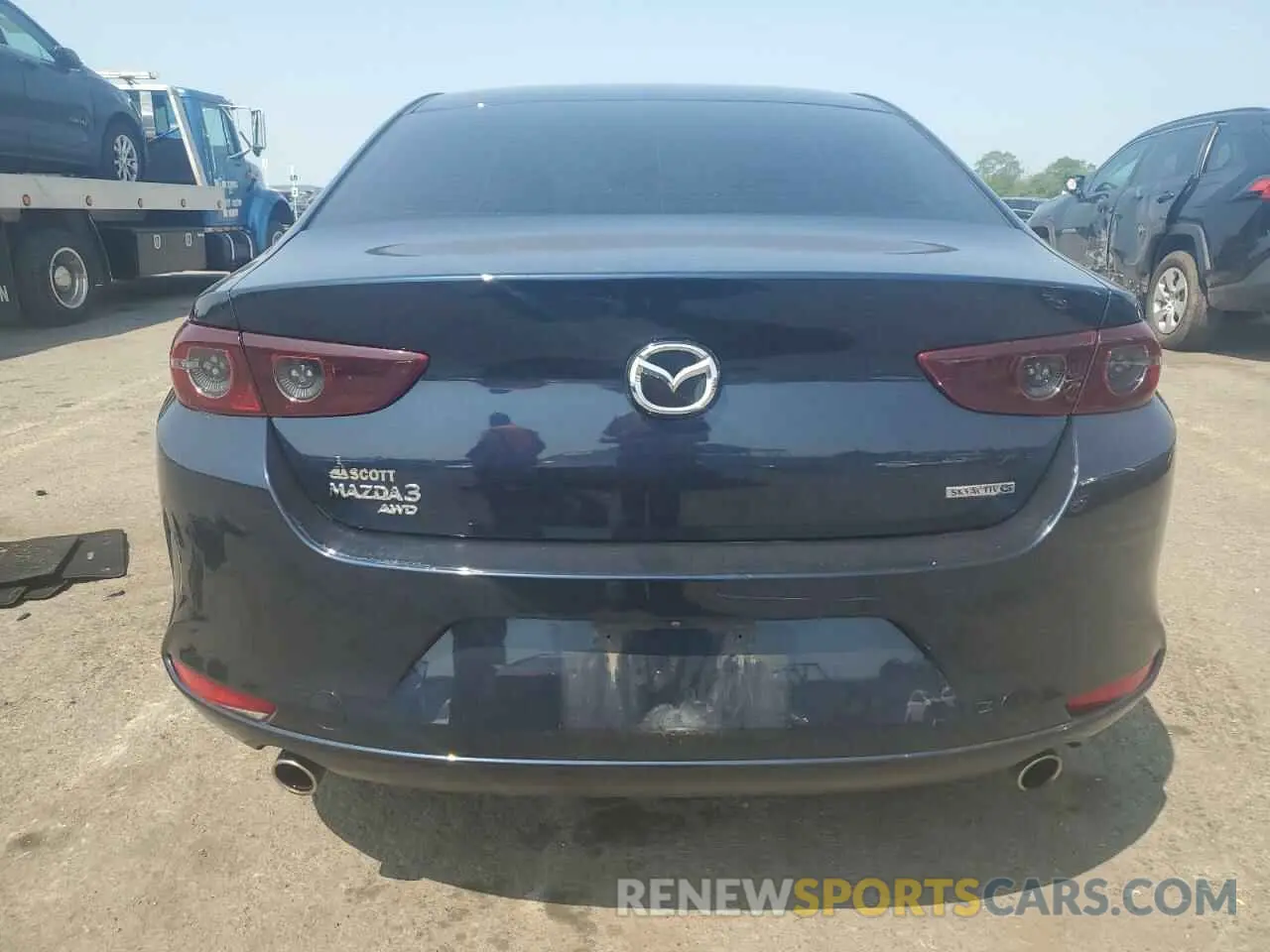 6 Photograph of a damaged car JM1BPBAMXK1115025 MAZDA 3 2019