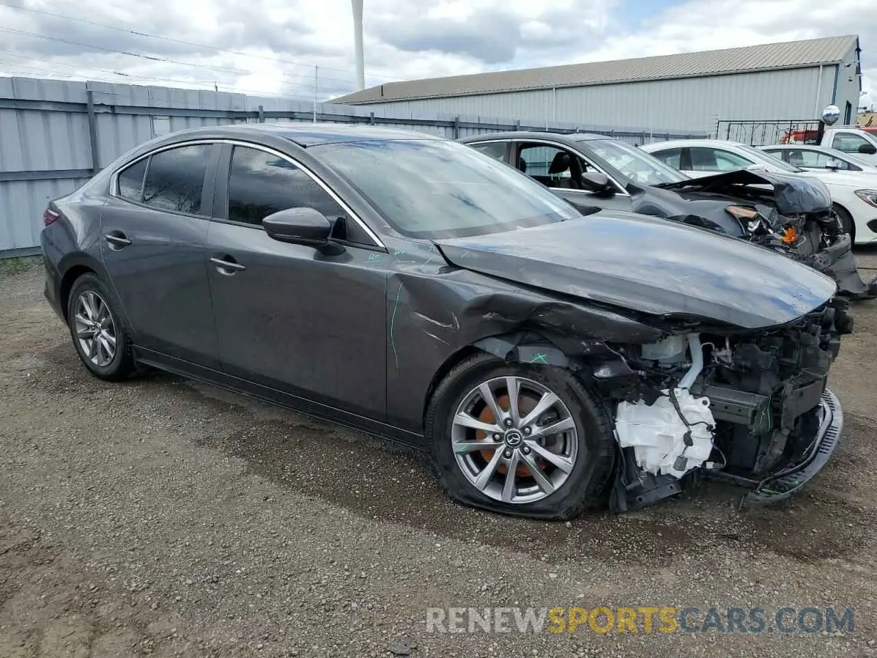 4 Photograph of a damaged car JM1BPBCM3K1123710 MAZDA 3 2019