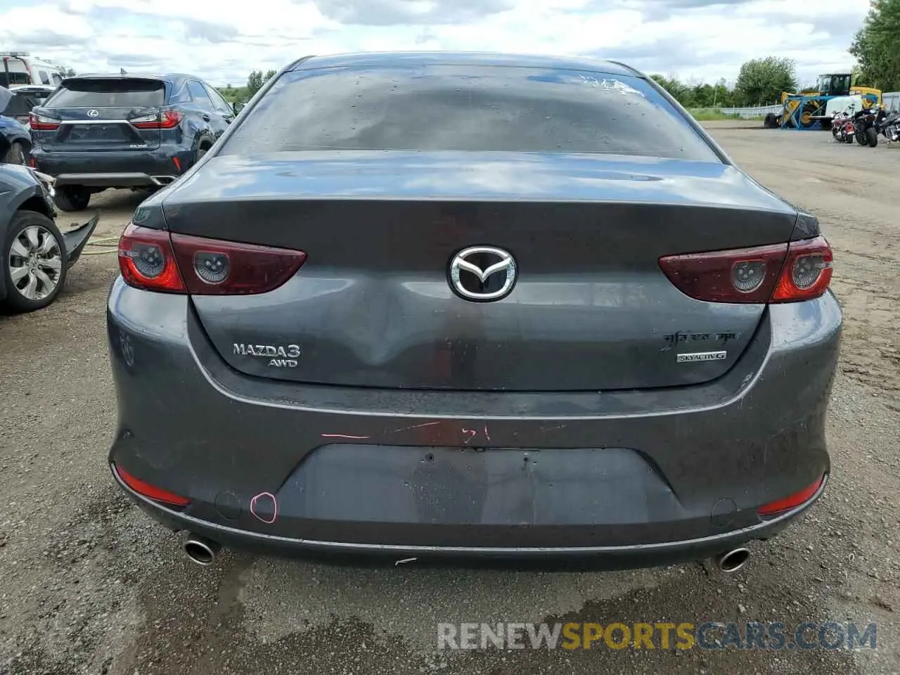 6 Photograph of a damaged car JM1BPBCM3K1123710 MAZDA 3 2019