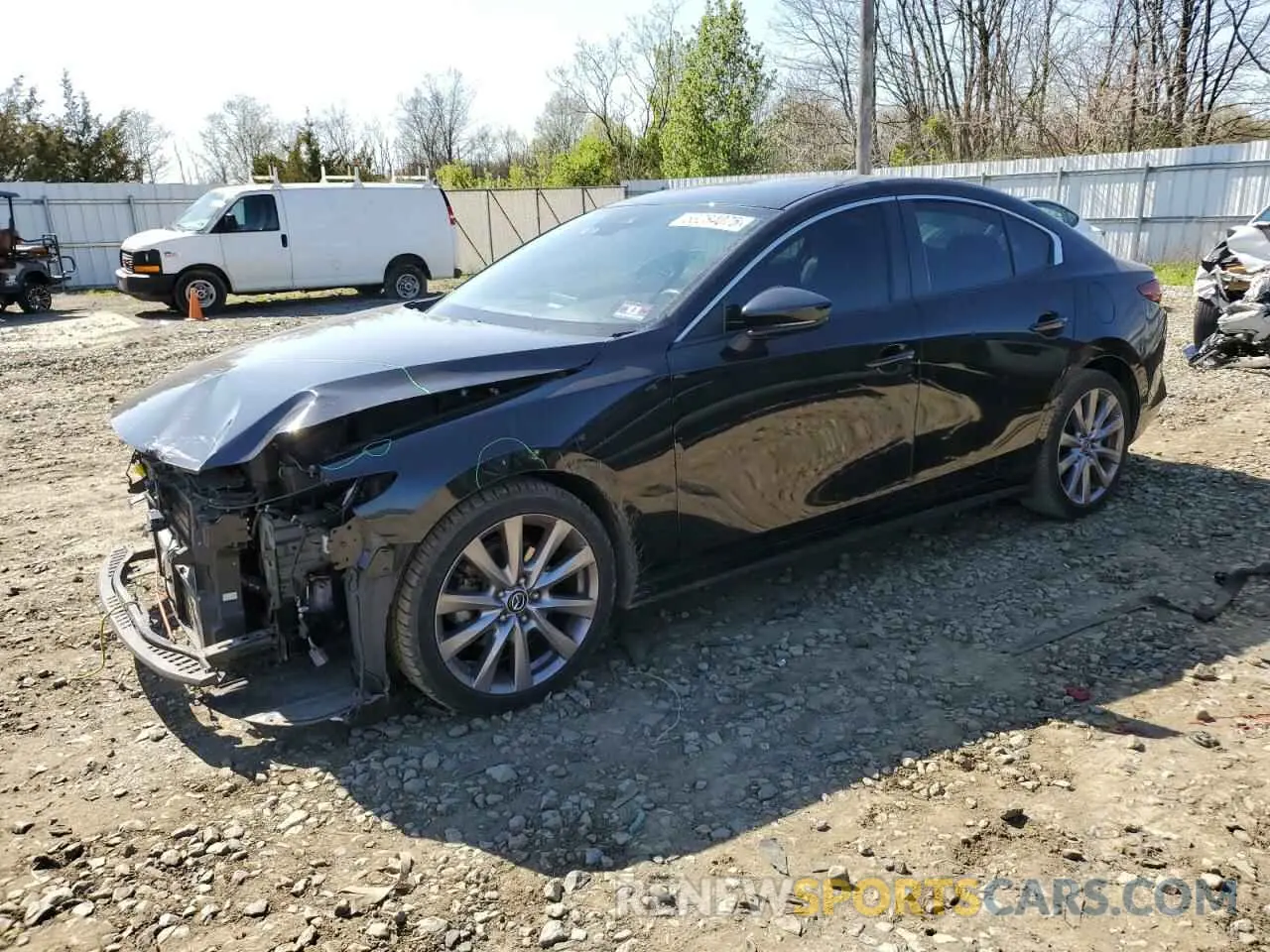 1 Photograph of a damaged car JM1BPBDM0K1119399 MAZDA 3 2019