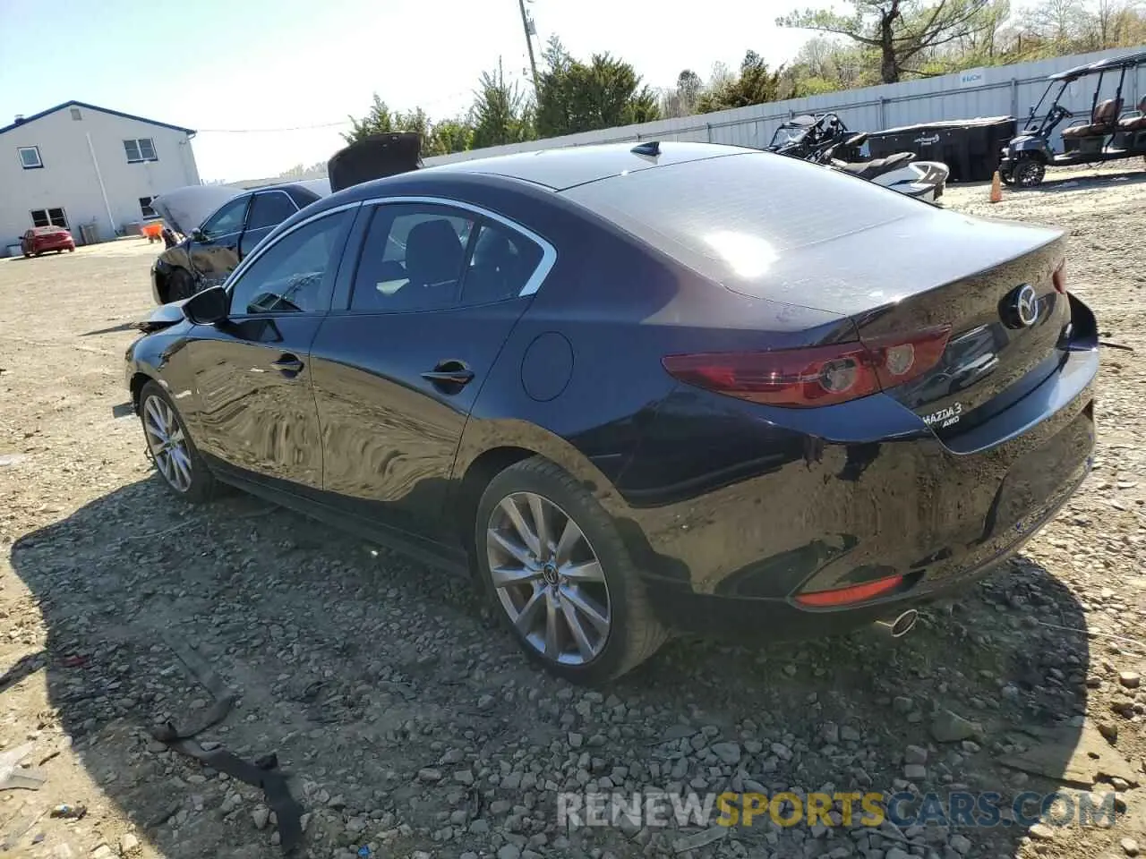 2 Photograph of a damaged car JM1BPBDM0K1119399 MAZDA 3 2019