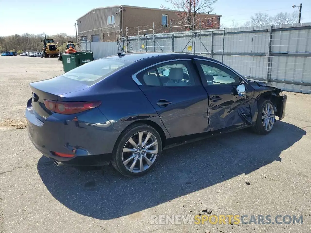 3 Photograph of a damaged car JM1BPBDM5K1118488 MAZDA 3 2019