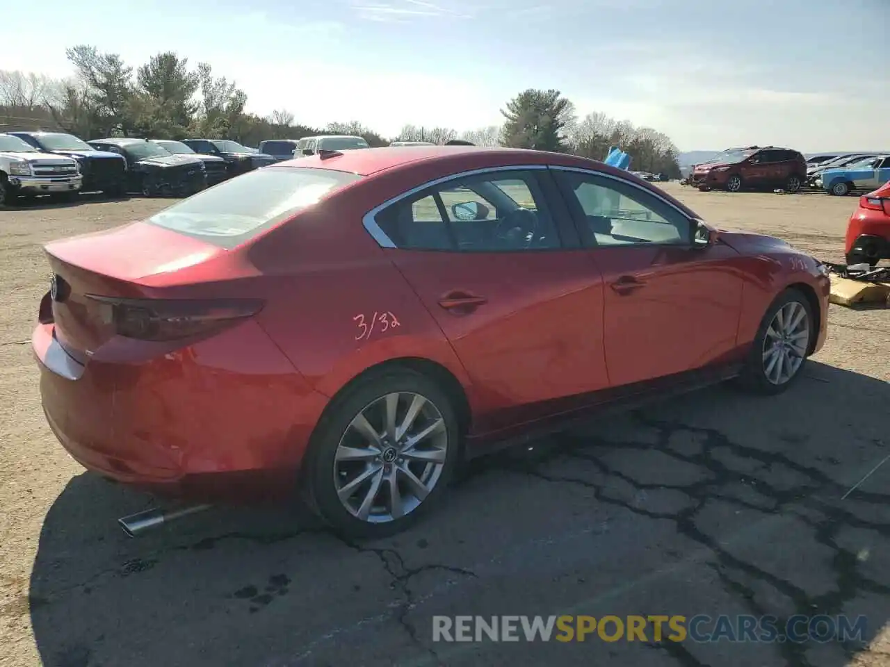 3 Photograph of a damaged car JM1BPBDM8K1122910 MAZDA 3 2019