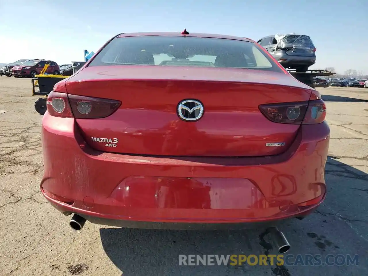 6 Photograph of a damaged car JM1BPBDM8K1122910 MAZDA 3 2019