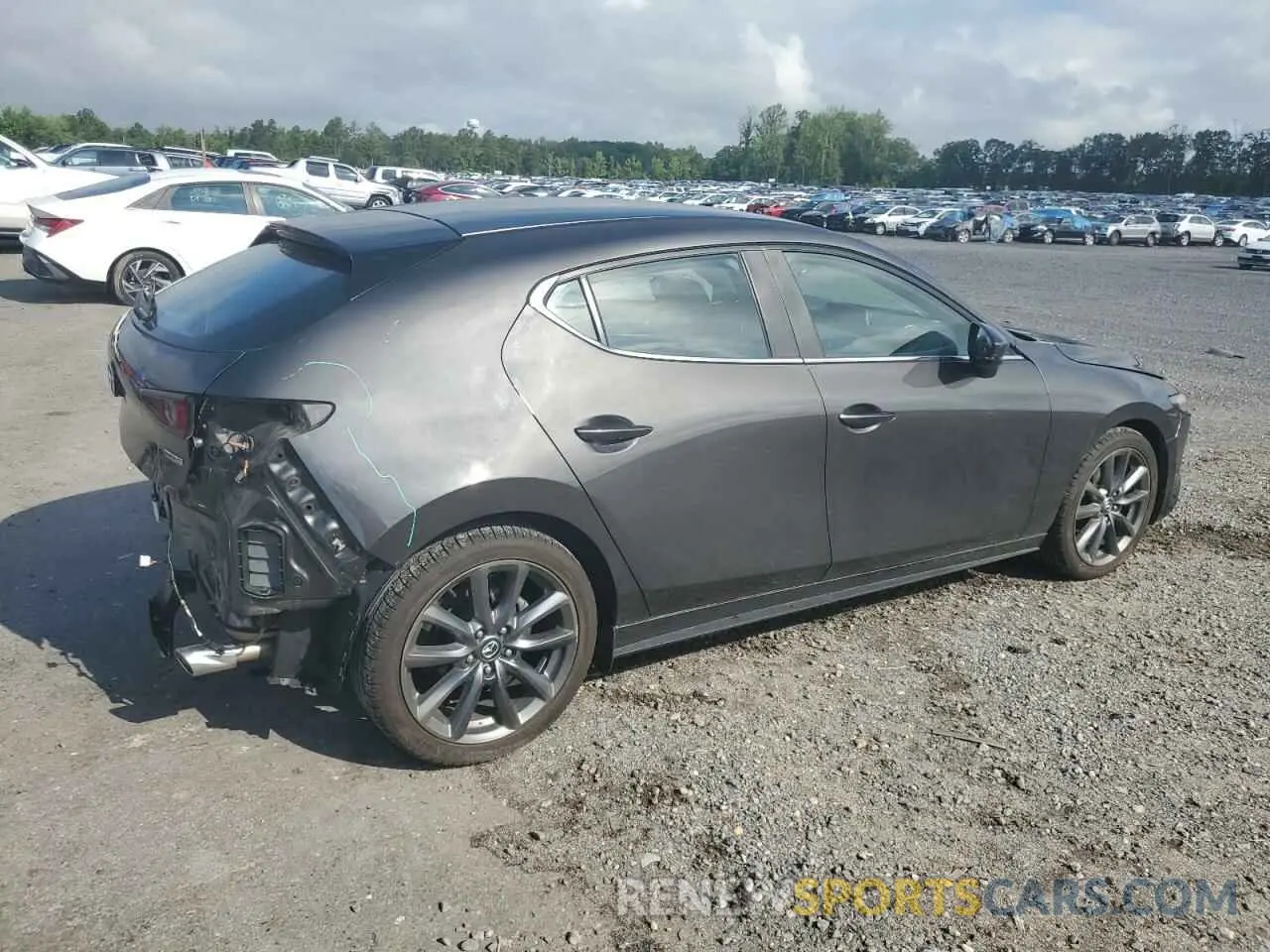 3 Photograph of a damaged car JM1BPBJM0K1140225 MAZDA 3 2019