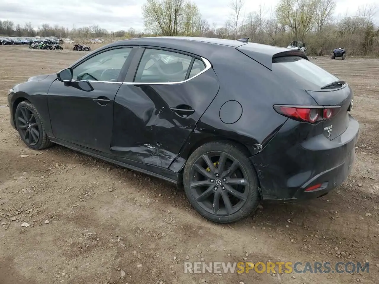 2 Photograph of a damaged car JM1BPBMM4K1142894 MAZDA 3 2019