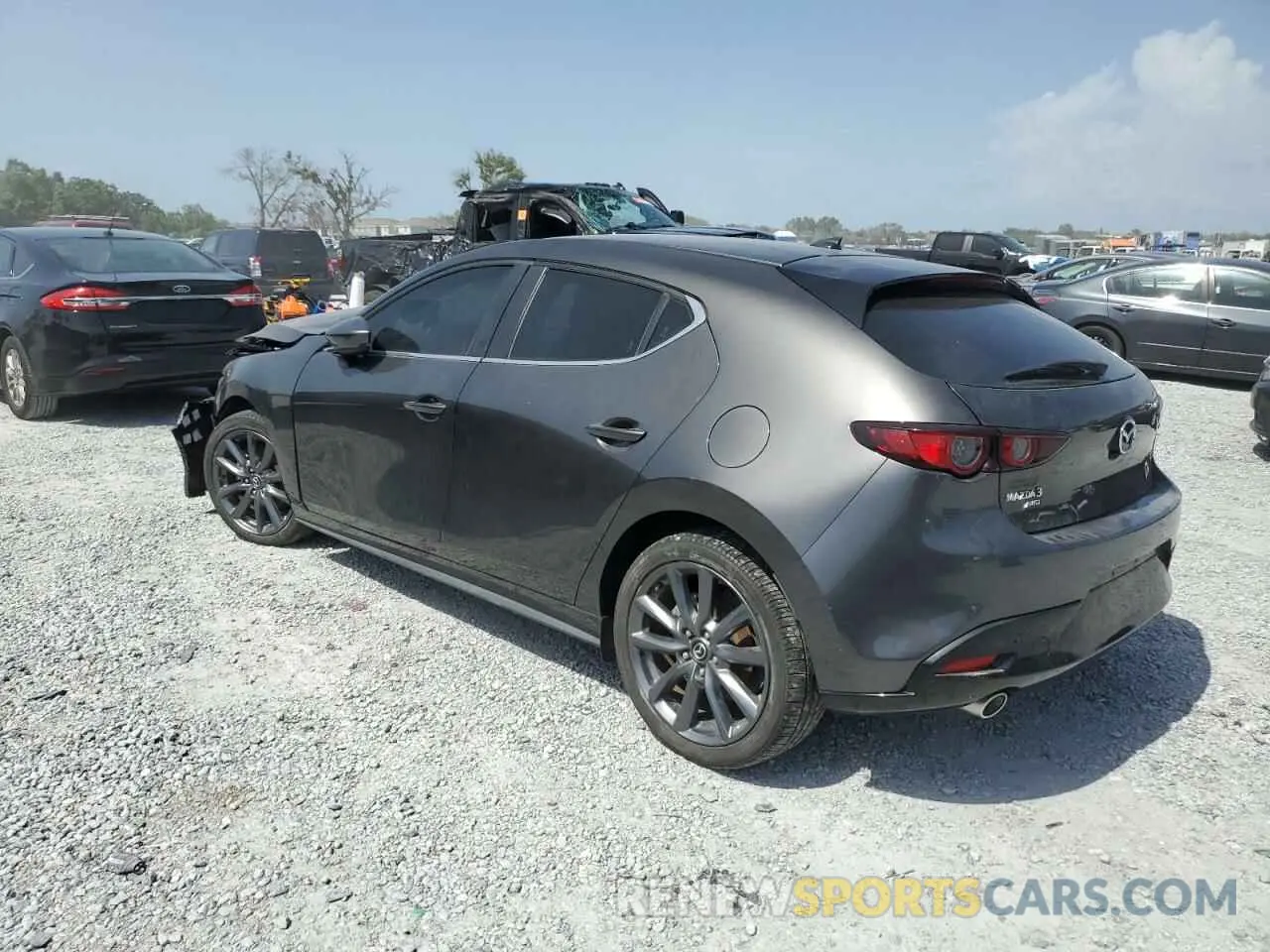 2 Photograph of a damaged car JM1BPBMM5K1134576 MAZDA 3 2019