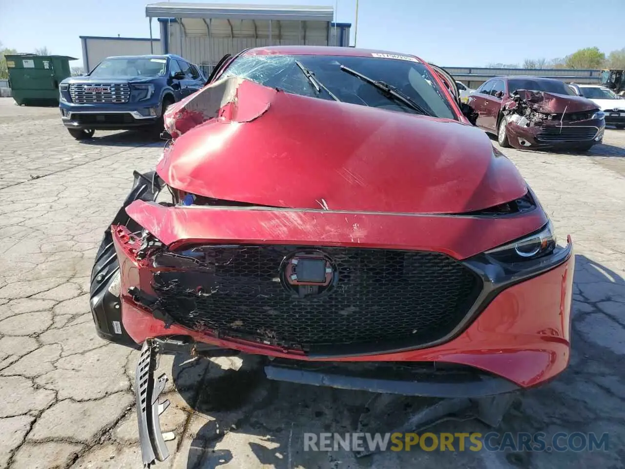 5 Photograph of a damaged car JM1BPBMM8K1125497 MAZDA 3 2019