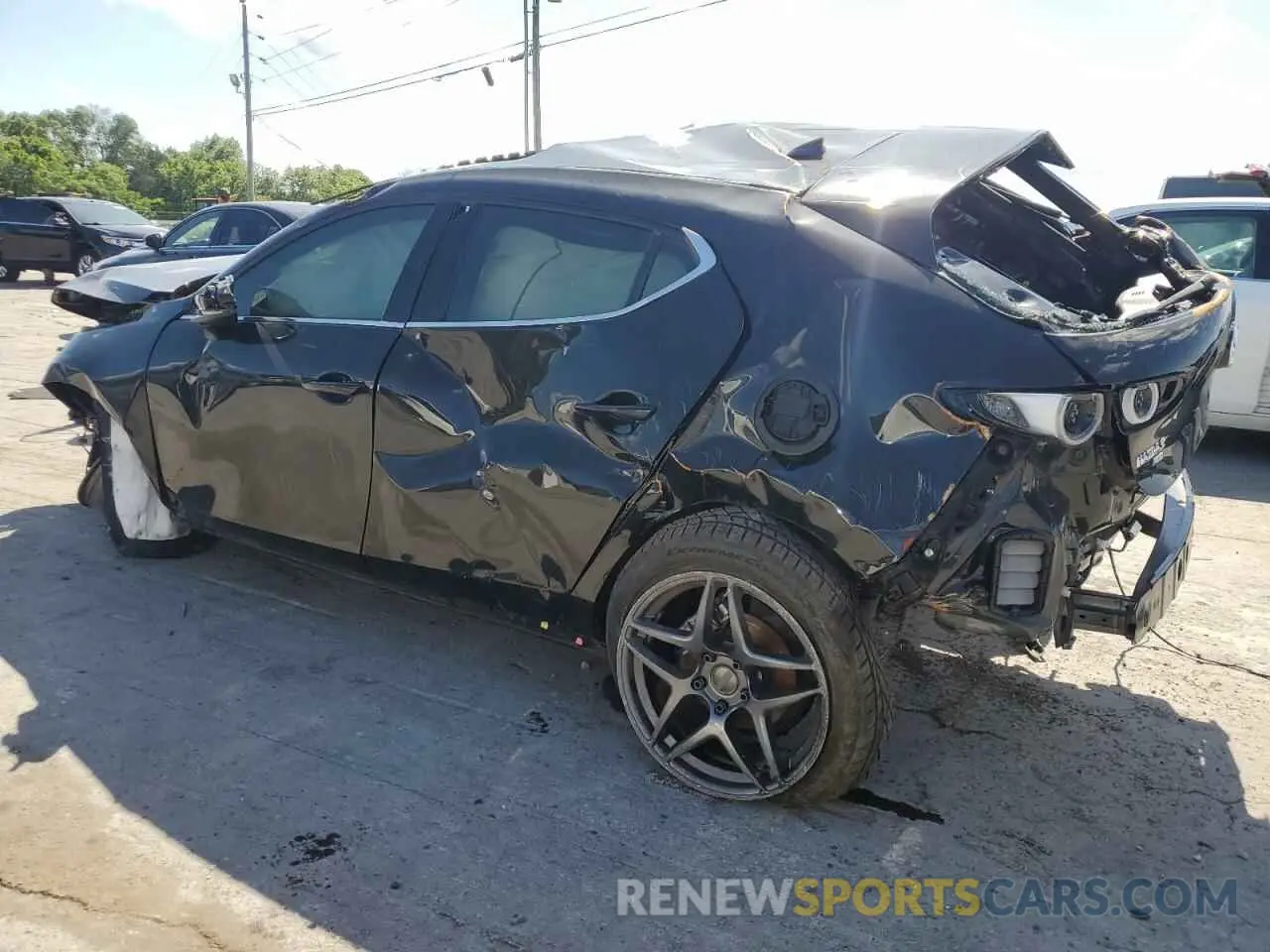 2 Photograph of a damaged car JM1BPBNM6K1145262 MAZDA 3 2019