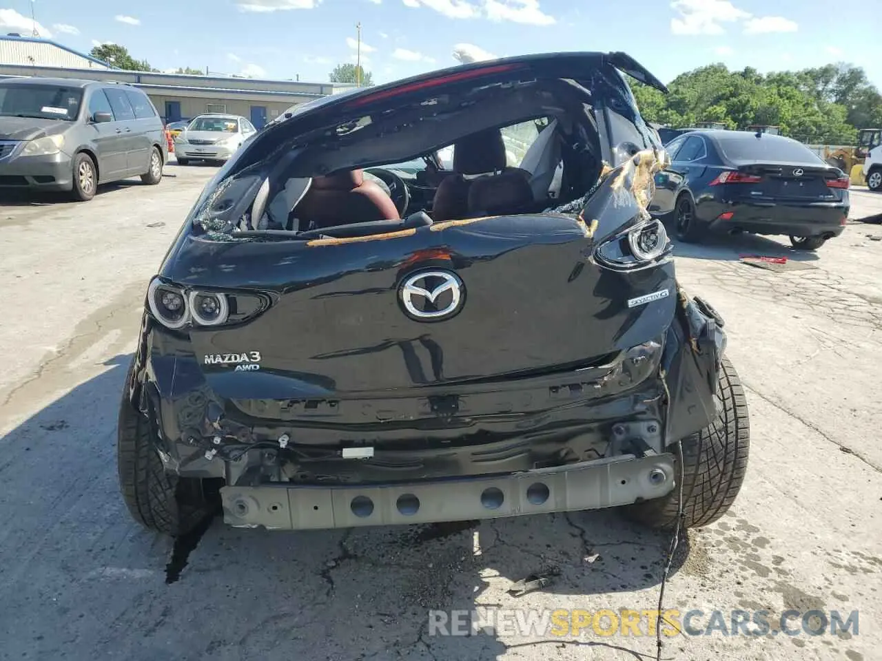 6 Photograph of a damaged car JM1BPBNM6K1145262 MAZDA 3 2019