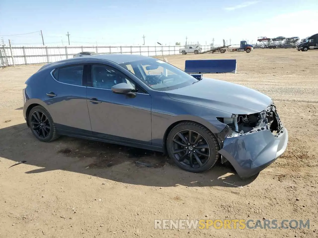 4 Photograph of a damaged car JM1BPBNM7K1124047 MAZDA 3 2019