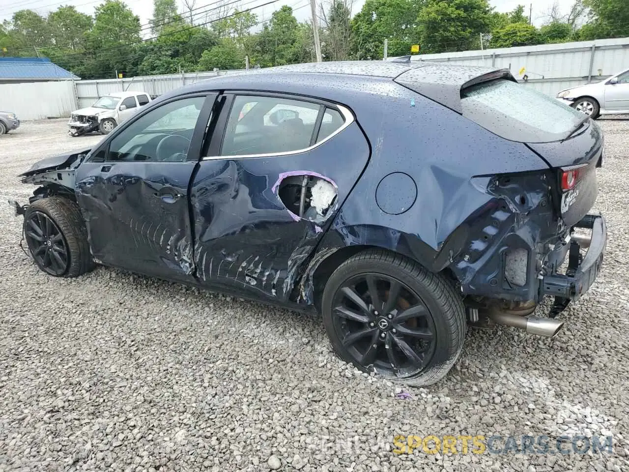 2 Photograph of a damaged car JM1BPBNM7K1125540 MAZDA 3 2019