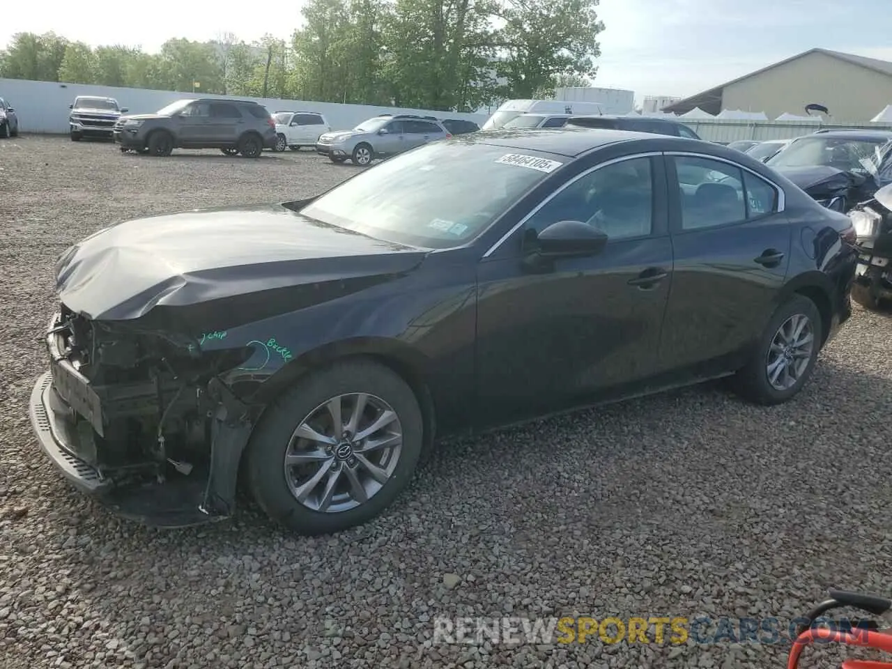 1 Photograph of a damaged car 3MZBPABL2LM130247 MAZDA 3 2020