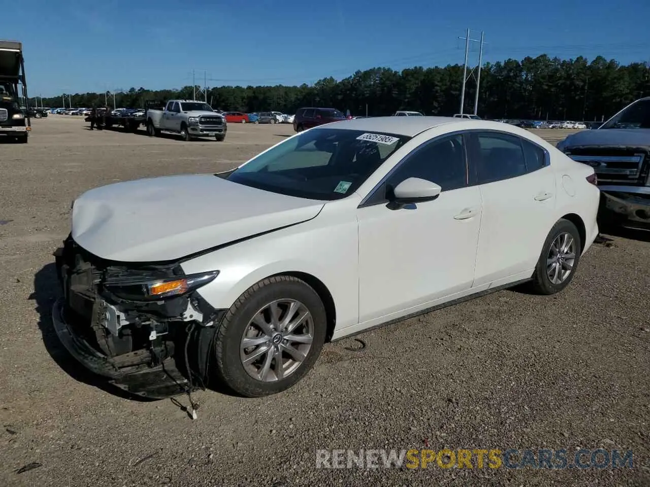 1 Photograph of a damaged car 3MZBPABL3LM118821 MAZDA 3 2020