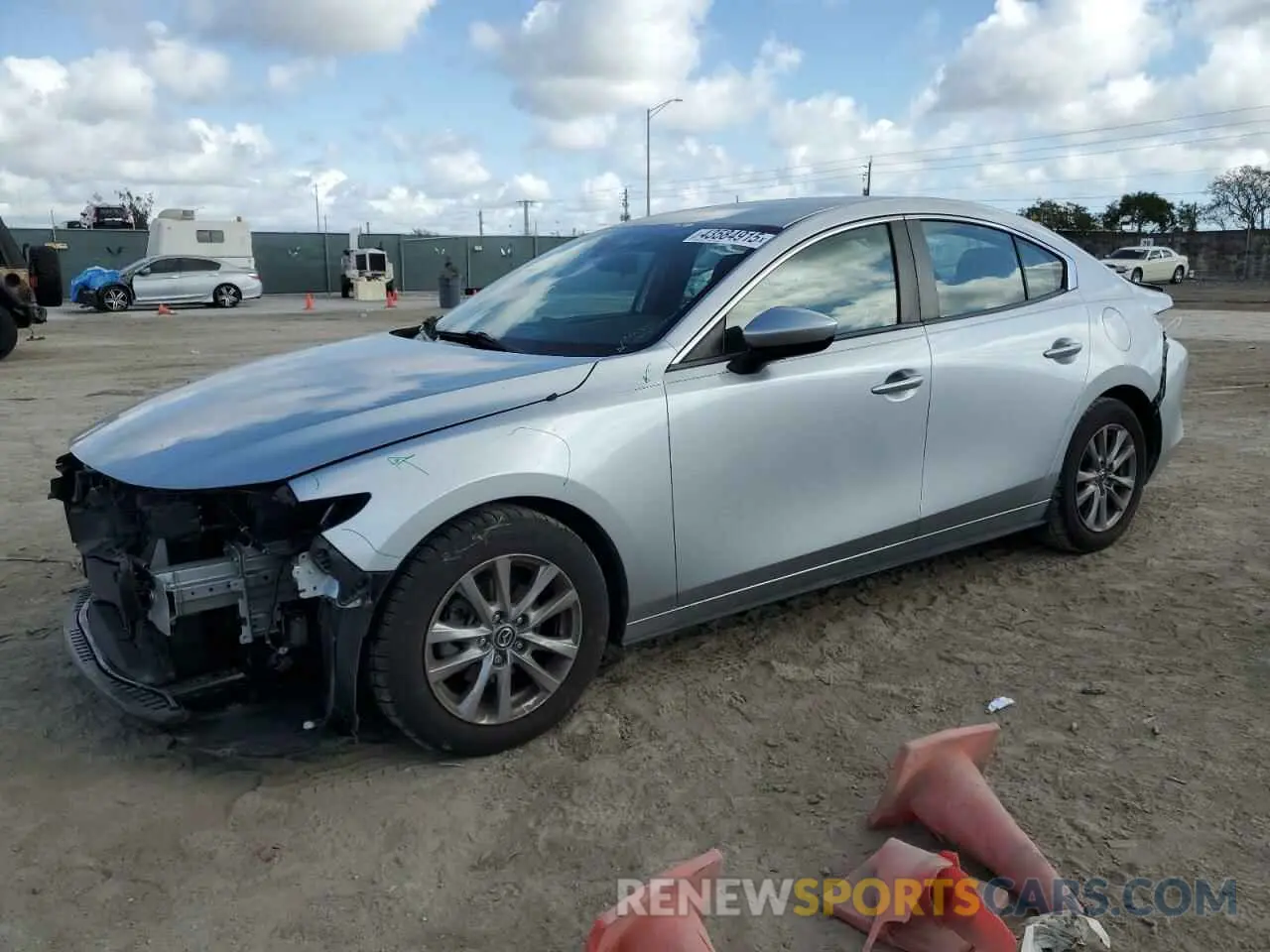 1 Photograph of a damaged car 3MZBPABL7LM134195 MAZDA 3 2020