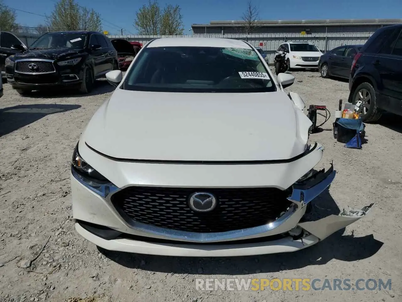 5 Photograph of a damaged car 3MZBPACL1LM132652 MAZDA 3 2020
