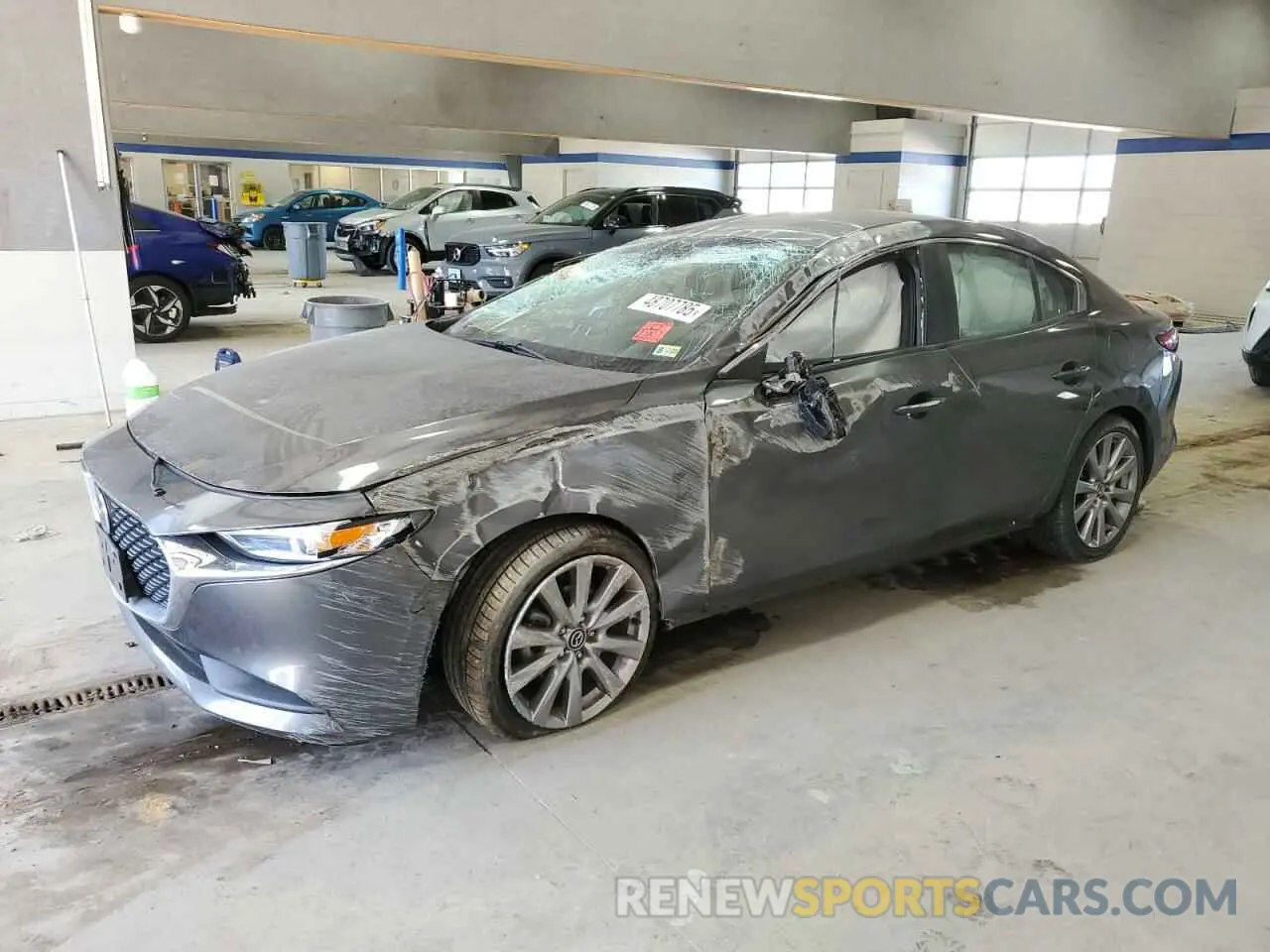 1 Photograph of a damaged car 3MZBPACL2LM131820 MAZDA 3 2020