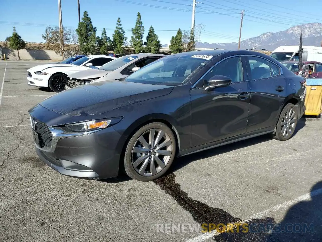 1 Photograph of a damaged car 3MZBPACL5LM135828 MAZDA 3 2020