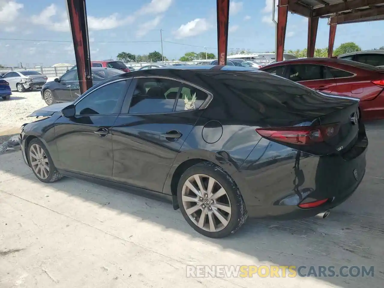 2 Photograph of a damaged car 3MZBPACLXLM116336 MAZDA 3 2020