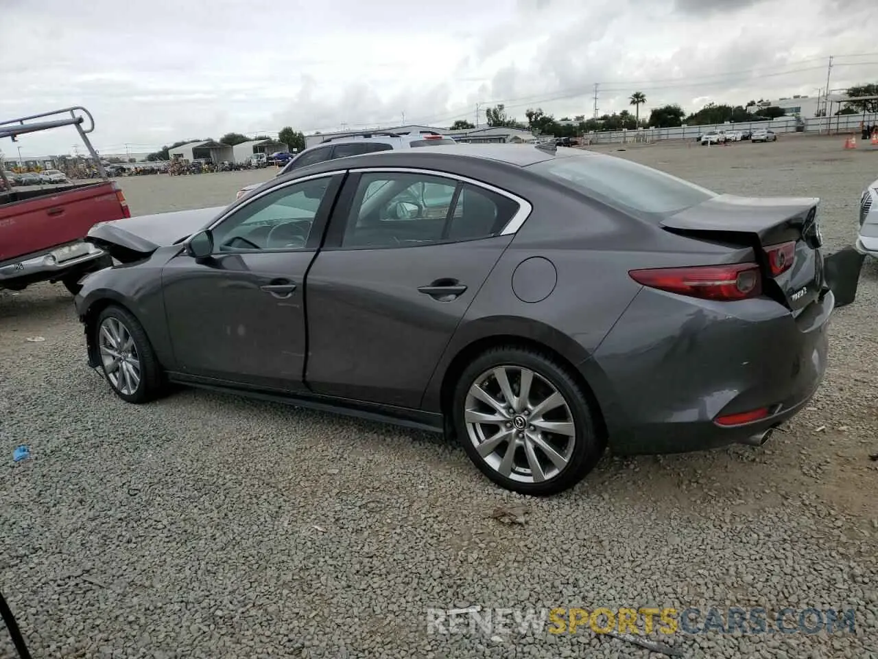 2 Photograph of a damaged car 3MZBPAEM1LM127828 MAZDA 3 2020