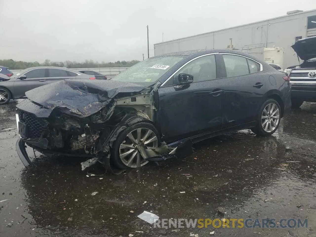 1 Photograph of a damaged car 3MZBPBCM3LM126317 MAZDA 3 2020