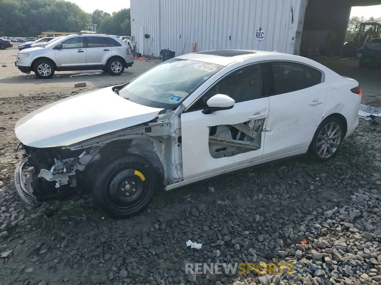 1 Photograph of a damaged car 3MZBPBEM3LM124712 MAZDA 3 2020