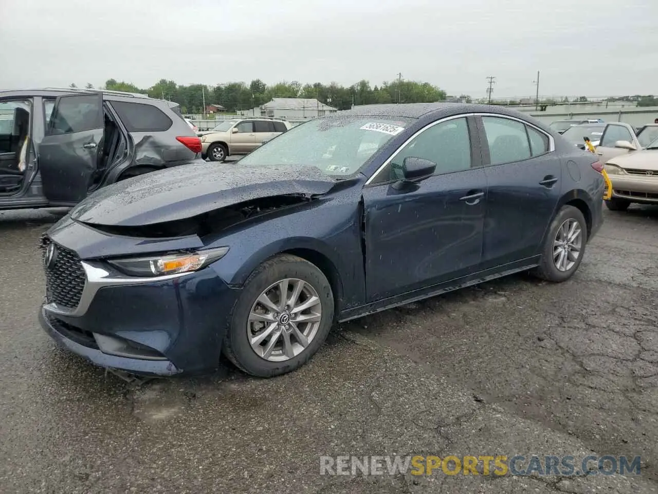1 Photograph of a damaged car JM1BPABL4L1169891 MAZDA 3 2020