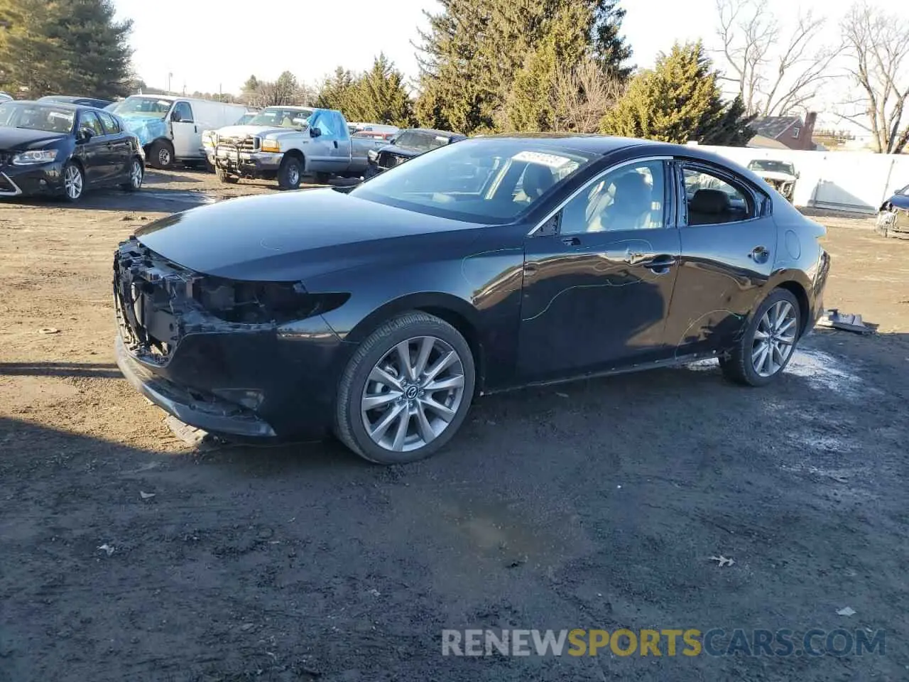 1 Photograph of a damaged car JM1BPADL7L1165136 MAZDA 3 2020