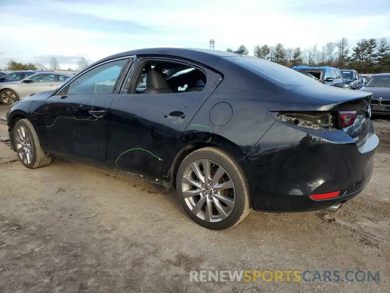 2 Photograph of a damaged car JM1BPADL7L1165136 MAZDA 3 2020