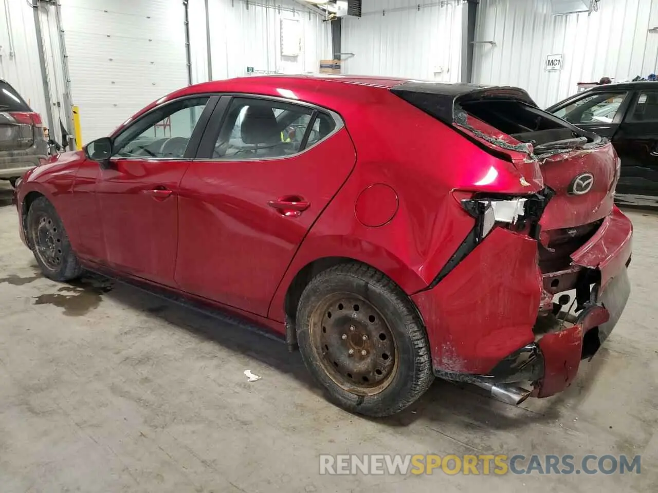 2 Photograph of a damaged car JM1BPAK72L1176020 MAZDA 3 2020